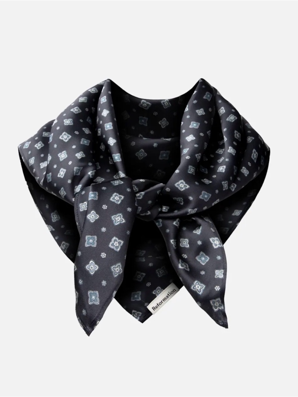 Reformation Printed Silk Scarf in Windsor NWT